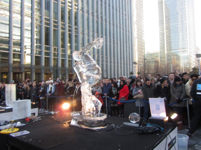 Ice Sculpting Festival - London 2012